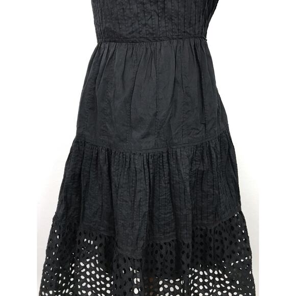 INC International Concepts Petite Pleated Eyelet Hem Tank Dress - Picture 4 of 9